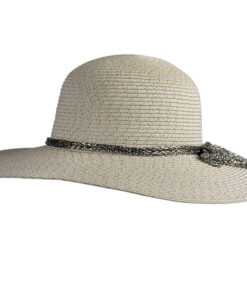 Paper Straw Women Hats white