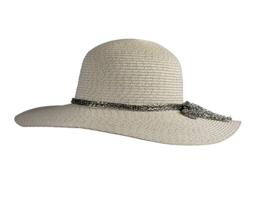 Paper Straw Women Hats white