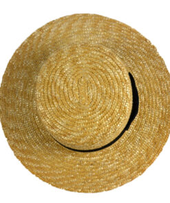 Straw Boater Hat