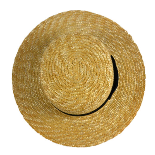 Straw Boater Hat