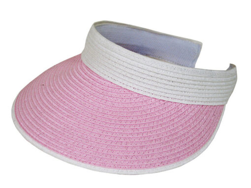 Sun Visor Hats pink