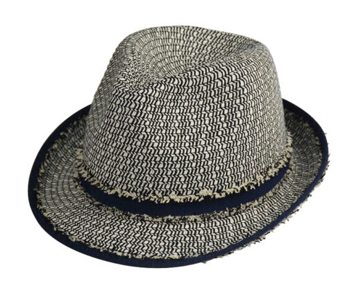 Women Straw Fedora Hat 1