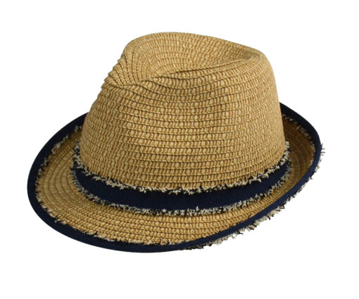 Women Straw Fedora Hats