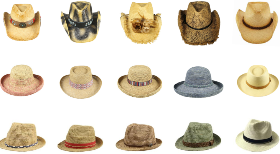 straw hats